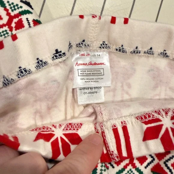 NWT Hanna Andersson Winter Isles Pajama Set - Picture 6 of 7